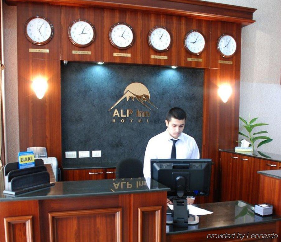 Alp Inn Hotel Baku Interiør billede